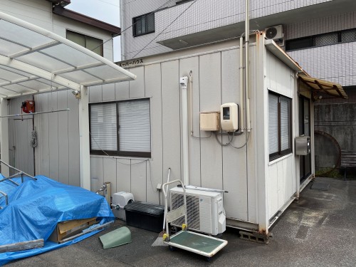兵庫県三田市にてユニットハウスを買取しました