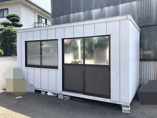 神奈川県綾瀬市にてナガワ ユニットハウスを買取しました
