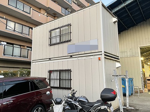 神奈川県横浜市にてナガワスーパーハウス ユニットハウスを買取しました