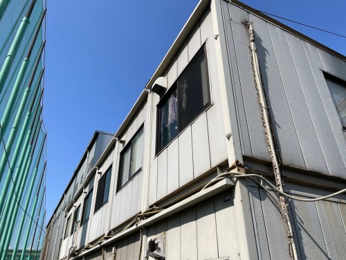大阪府堺市にてナガワスーパーハウス ユニットハウスを買取しました
