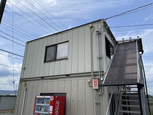 京都府宇治市にてナガワスーパーハウス ユニットハウスを買取しました