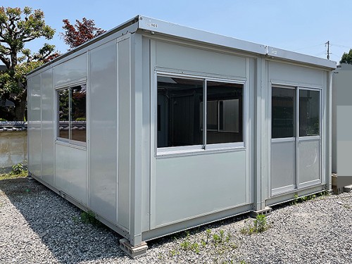埼玉県越谷市にて三協フロンテア ユニットハウスを買取しました
