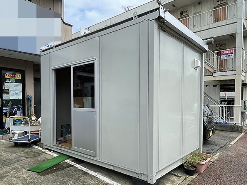 大阪府枚方市にて ユニットハウスを買取しました
