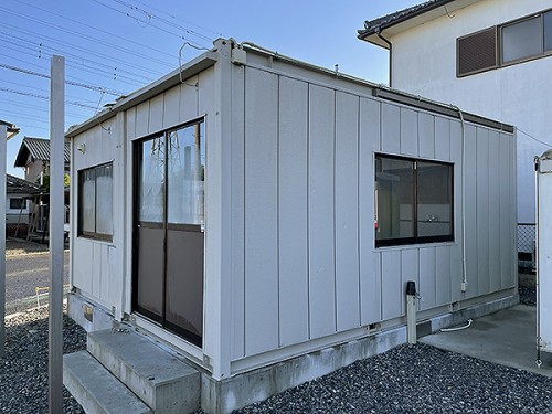 埼玉県上尾市にてユニットハウスを買取しました